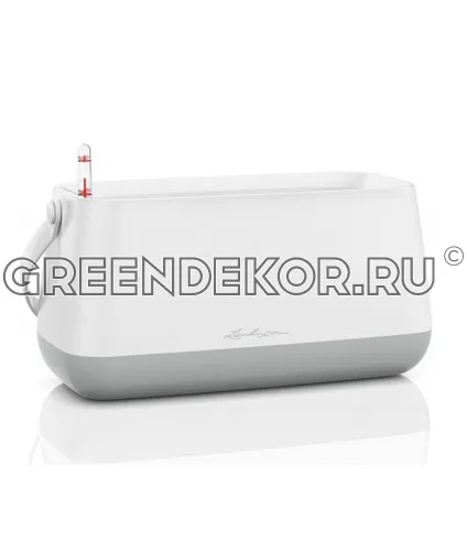 КОРЗИНА ДЛЯ РАСТЕНИЙ LECHUZA YULA (БЕЛО-СЕРЫЙ)