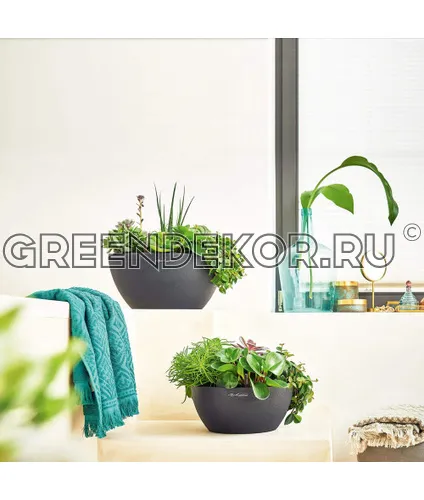 КАШПО LECHUZA CUBETO STONE 30 (КВАРЦЕВЫЙ-БЕЛЫЙ) фото 8