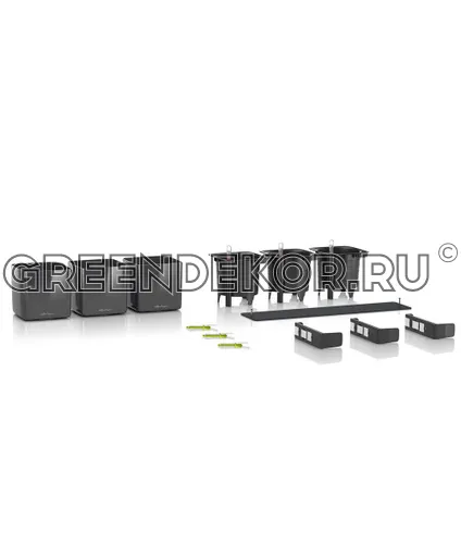 КАШПО LECHUZAGREEN WALL HOME KIT GLOSSY (КРАСНЫЙ)  фото 5