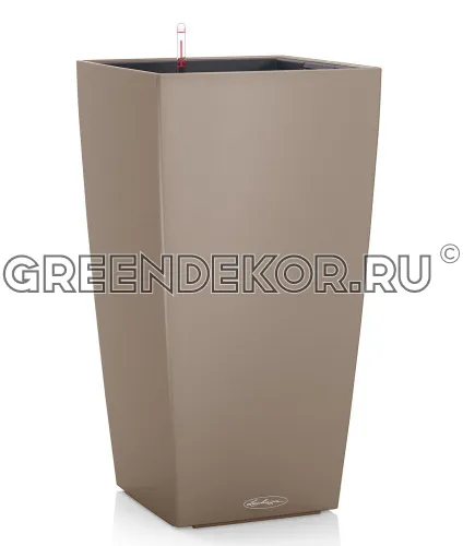 КАШПО LECHUZA CUBICO COLOR (БЕЖЕВЫЙ) Диаметр 30см Высота 56см