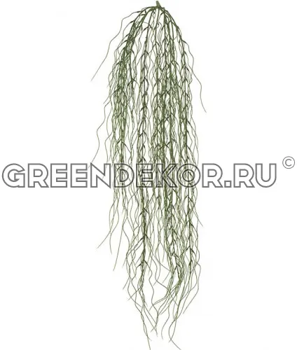 Флокед Грасс серо-зеленый куст ампельный (искусственный) высота 80 см
