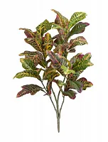 Кротон куст Большой зелёно-жёлто-розовый (Sensitive Botanic) (искусственный) Высота 85 см